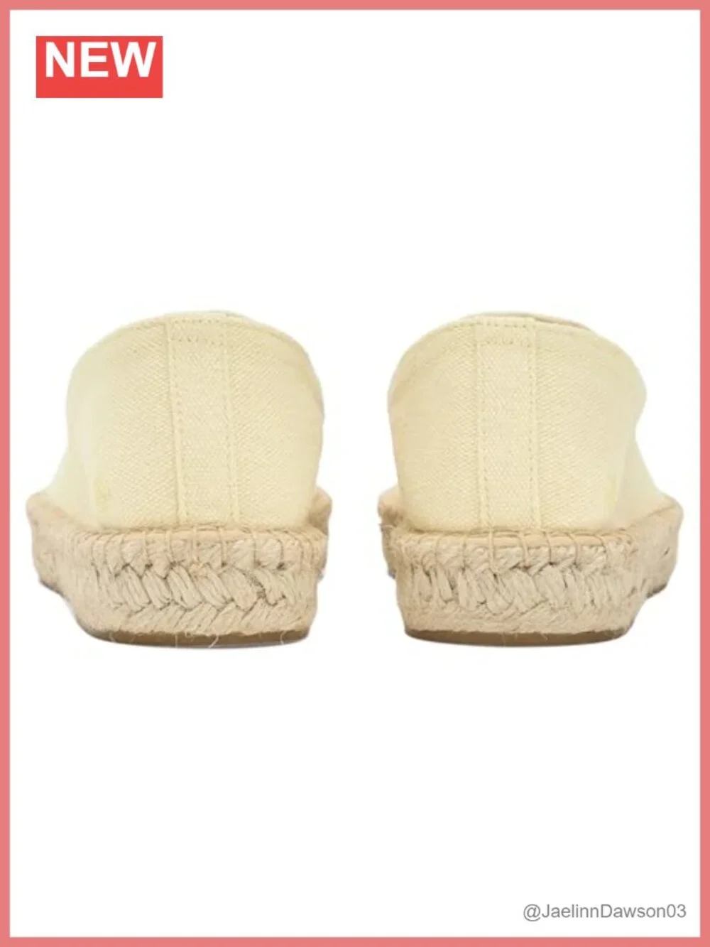 Soludos Smoking Platform Espadrille Cotton Jute Flats